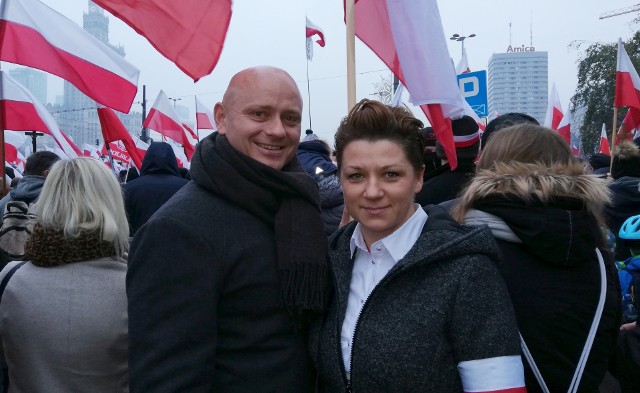 Krzysztof Figurski, kandydat na burmistrza Zwolenia. Na zdjęciu z żoną Eweliną. Więcej na kolejnych zdjęciach