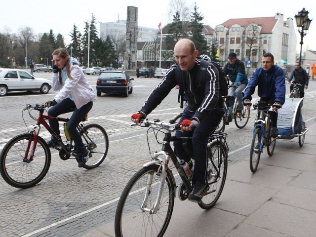 Słupscy rowerzyści są bardzo zaangażowani w  tworzenie dobrych warunków w mieście dla tej formy komunikacji. 