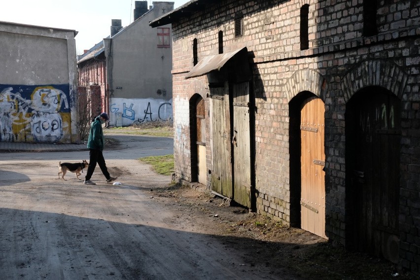 Ruda Śląska. Podwórka, place i przydomowe ogródki w Rudzie....