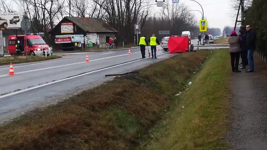 Smęgorzów. Śmiertelne potrącenie na drodze krajowej nr 73