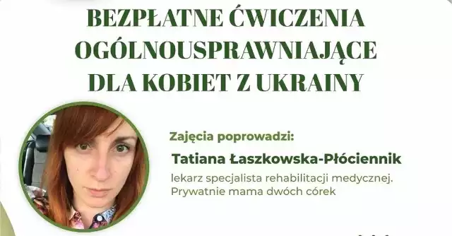 Łódzkie Centrum Kultury Młodych organizuje ćwiczenia ogólnousprawniające dla kobiet z Ukrainy. Na czym polegają? W czym mają pomóc?