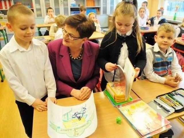 Minister edukacji Krystyna Szumilas odwiedziła Zieloną Górę