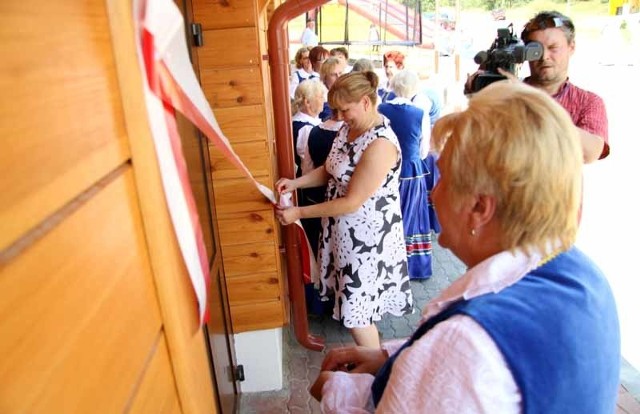 Świetlica w Studziankach była otwierana z wielką pompą