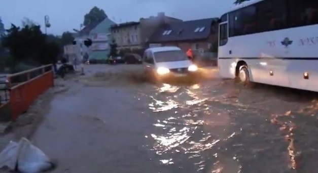 Zalane Głuchołazy i powódź na Śląsku Opolskim