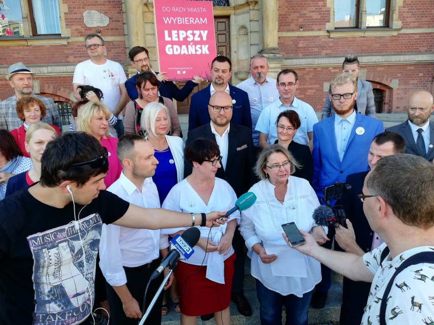 Komitet Wyborczy Wyborców RS "Lepszy Gdańsk" zarejestrował pełne listy kandydatów do Rady Miasta