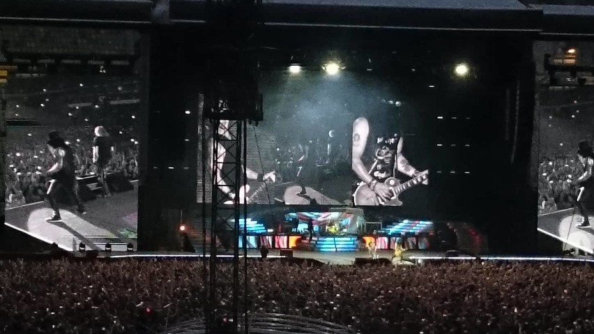 Koncert Guns ‘n’Roses w Gdańsku. 40 tys. fanów na Stadionie...