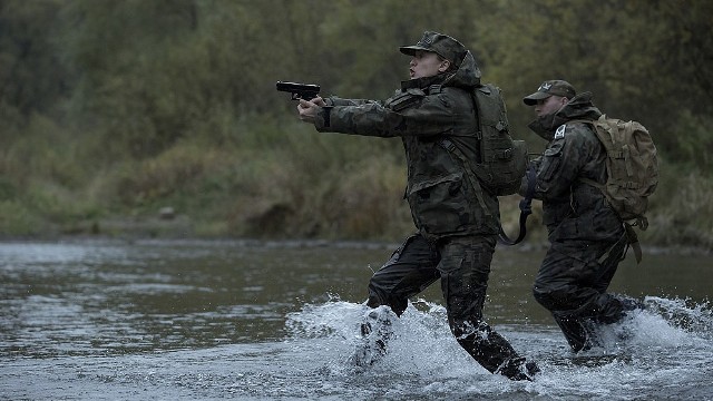 Na planie 2. sezonu serialu "Wataha"fot. Krzysztof Wiktor / materiały prasowe telewizji HBO