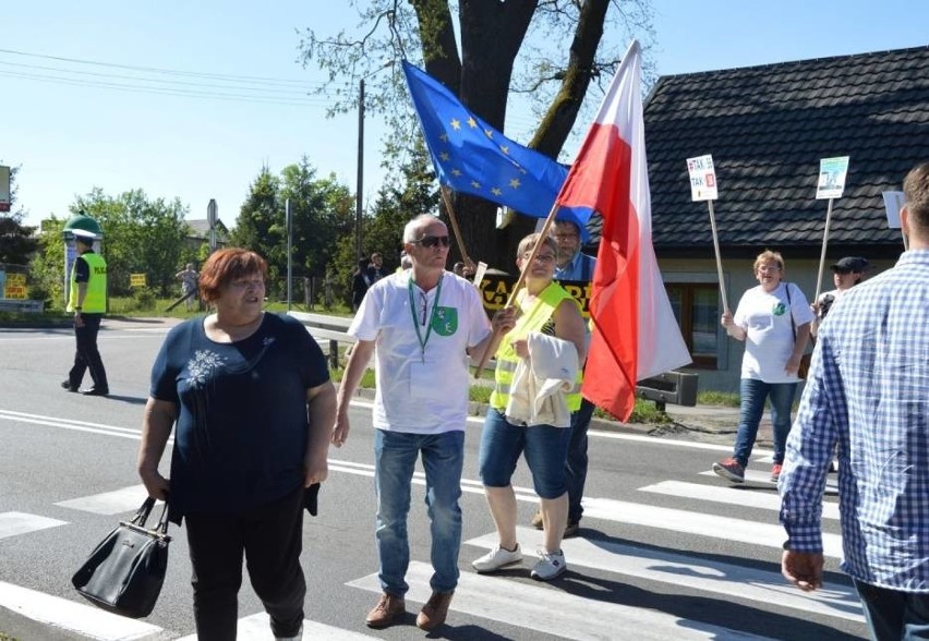 Protest za budową Trasy Kaszubskiej