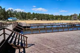 Nowe inwestycje przy zalewie. Plaża Rudnia jest przygotowywana na letni sezon