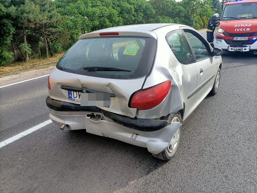 Dwa wypadki na drodze Wrocław - Świdnica. Uwaga na utrudnienia  
