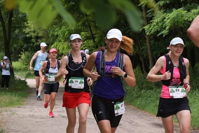 W Zapętlonym Maratonie Leśnym ścieżkami Lasu Komunalnego w Grudziądzu wzięło udział 45 osób.