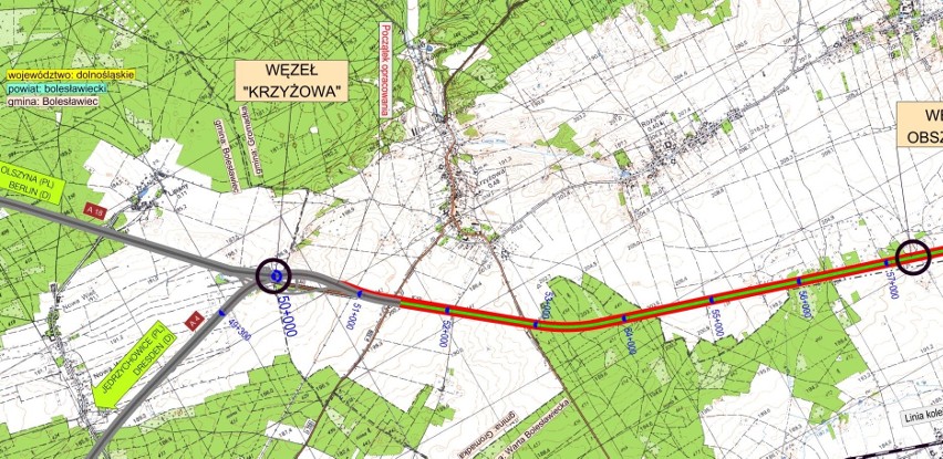 Warianty przebiegu autostrady A4 - dziś rozpoczynają się spotkania z mieszkańcami Dolnego Śląska