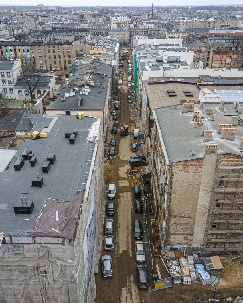 Mająca zaledwie 310 metrów długości ul. Włókiennicza ma być...