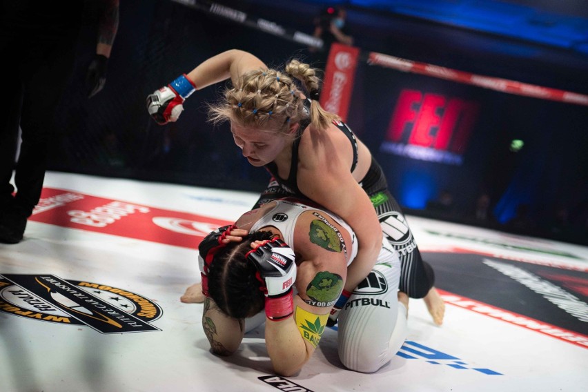 Izabela Badurek przegrała z Ukrainką Jekateriną Szakałową na gali Fight Exclusive Night. Zobacz zdjęcia 