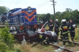 Powiat lęborski. Tragiczny wypadek na przejeździe kolejowym w Garczegorzu. Nie żyje jedna osoba