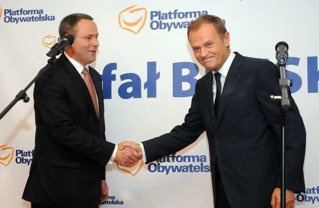 Premier Donald Tusk już raz poparł Rafała Bruskiego w czasie wyborów samorządowych. Było to w 2010 roku