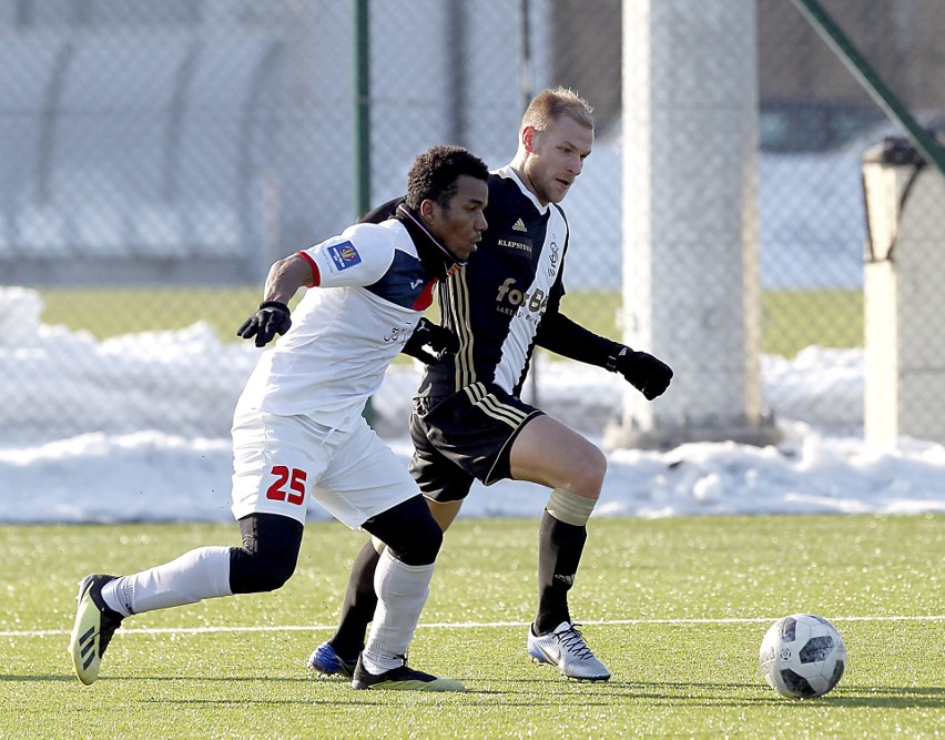 ŁKS Łódź - Polonia Środa Wielkopolska 3:1. Łodzianie wygrali ostatni sparing przed wylotem na zgrupowanie