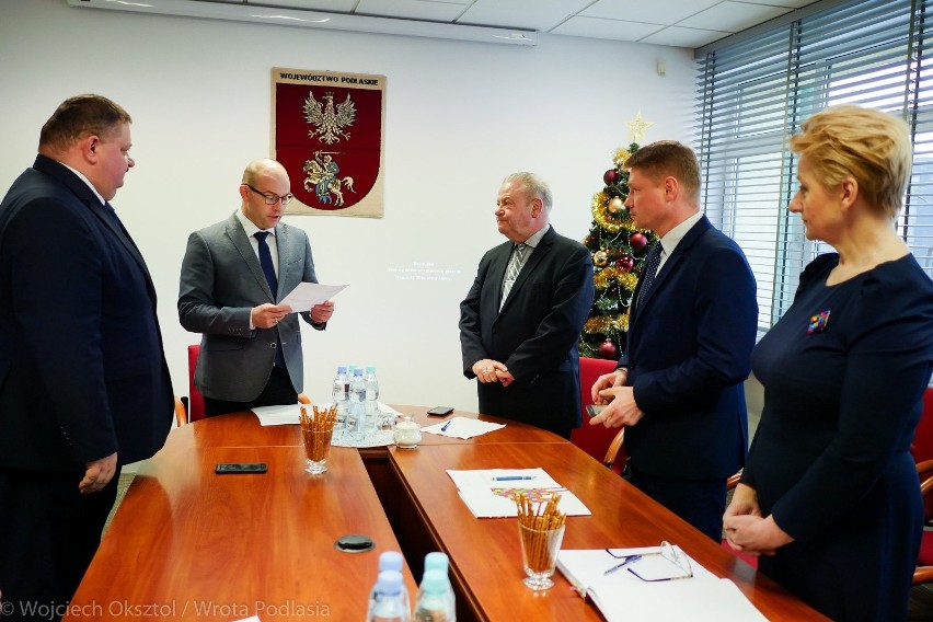 Zarząd Województwa Podlaskiego podzielił się kompetencjami....