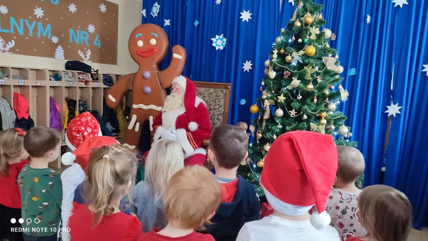 Mikołaj odwiedził 6 grudnia dzieci w Przedszkolu Miejskim nr...