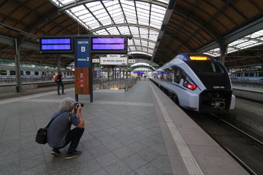 Polskie Pendolino we Wrocławiu (ZDJĘCIA)