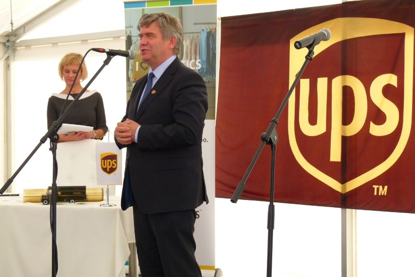 UPS inwestuje w Łódzkiem. Powstanie 300 nowych miejsc pracy [ZDJĘCIA]