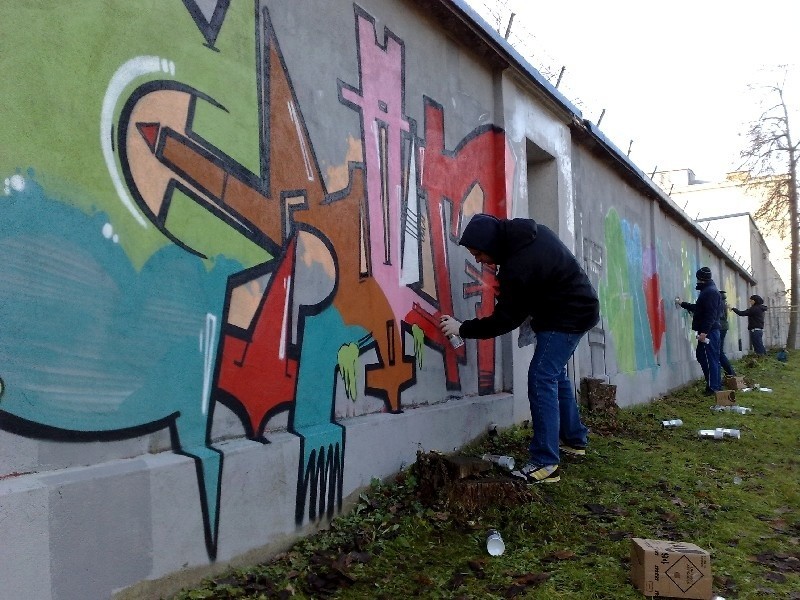 Graffiti z wodociągów wkrótce może stać się ciekawą atrakcją...