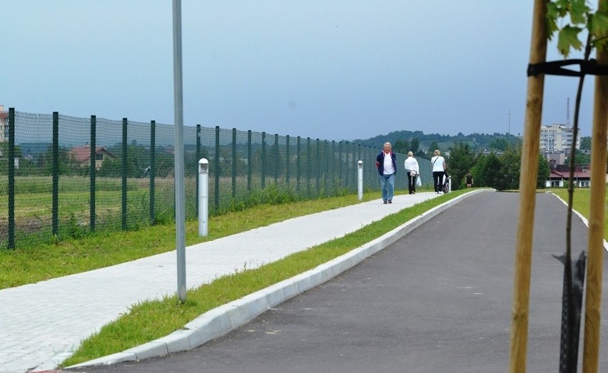 Pętla rowerowa wokół bielskiego lotniska liczy 3 kilometry...