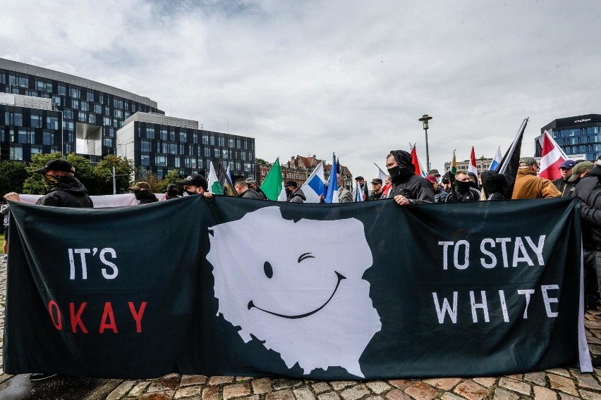 Demonstracja nacjonalistów oraz kontrmanifestacja w Gdańsku...