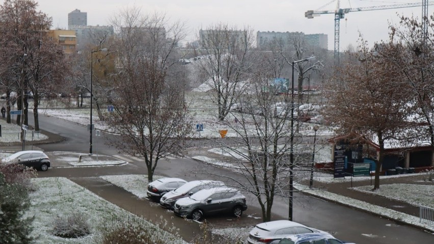 W regionie leży pierwszy w tym roku śnieg! Zobacz zdjęcia naszych Czytelników