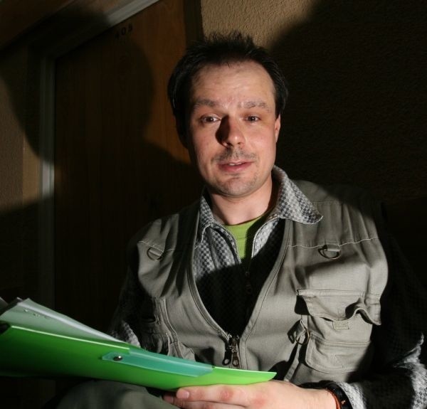 Rafał Kosno, szef Federacji Zielonych, protestuje przeciwko niemal każdej większej inwestycji w mieście
