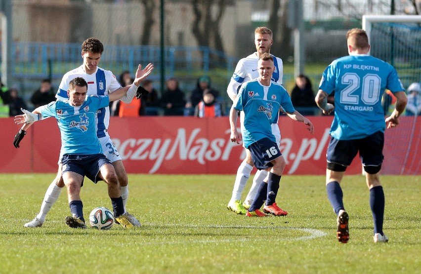 Błękitni - Lech 1:3! Kolejorz zakpił sobie z kibiców...