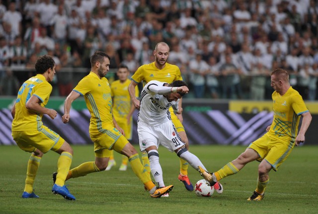 Legia Warszawa w eliminacjach do Ligi Mistrzów okazał się gorsza od FK Astana.