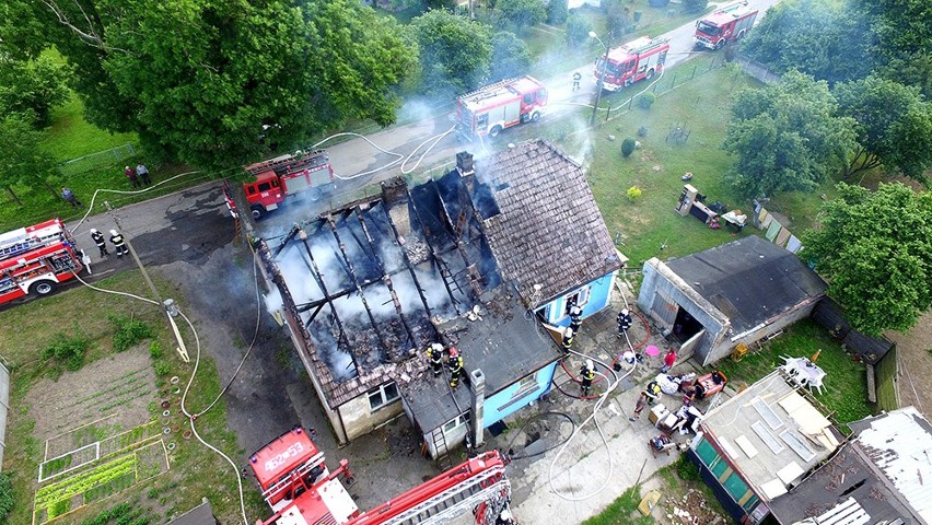 Pożar w Kodrąbiu