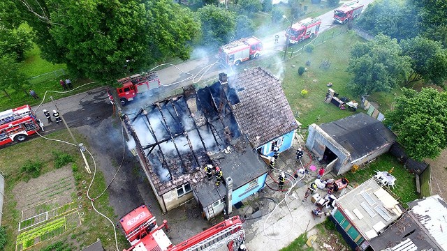 Pożar w Kodrąbiu