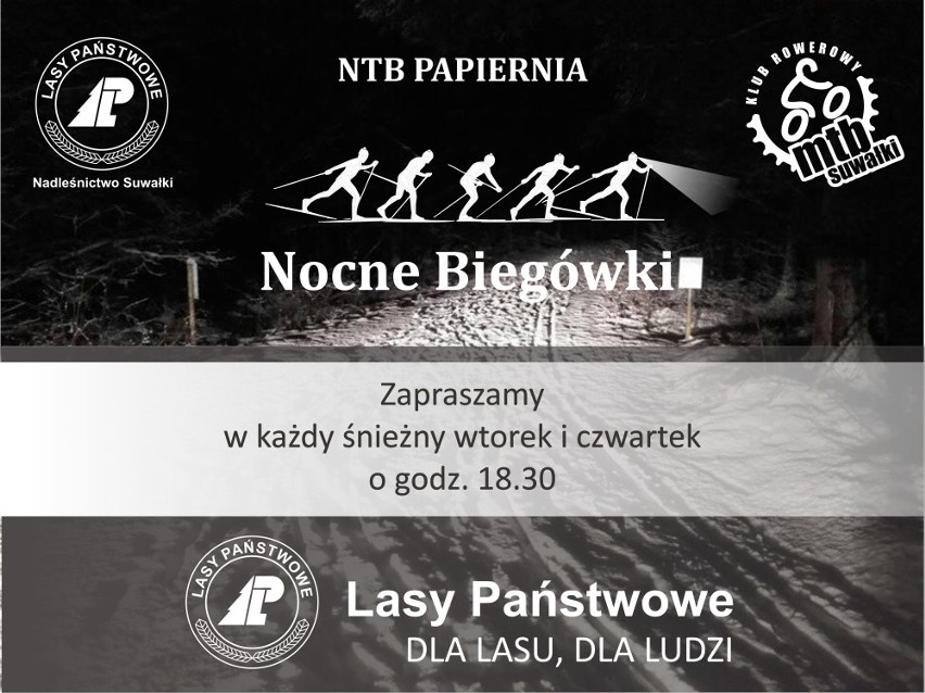 Nadleśnictwo Suwałki oraz Klub Rowerowy MTB Suwałki...