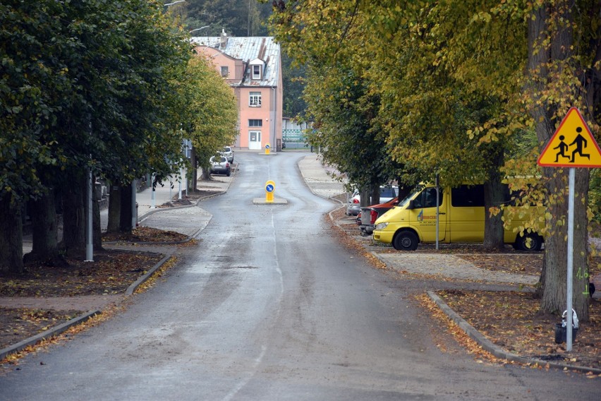 Końcówka przebudowy ulicy Chrobrego w Miastku