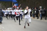 Bieg Tropem Wilczym w Myszkowie przyciągnął ponad 350 uczestników. Cywile i mindurowi - strażacy, Straż Graniczna