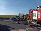 Chciał pojechać pod prąd i spowodował wypadek. Jedna osoba trafiła do szpitala