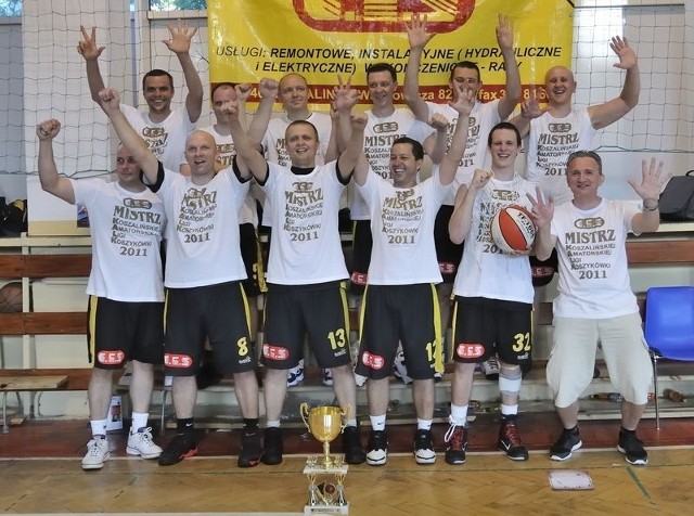 Zawodnicy CES-u cieszą się z ósmego tytułu mistrza KALK.
