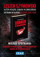 Spotkanie z Leszkiem Szymowskim, autorem książki "Zamach w Smoleńsku"
