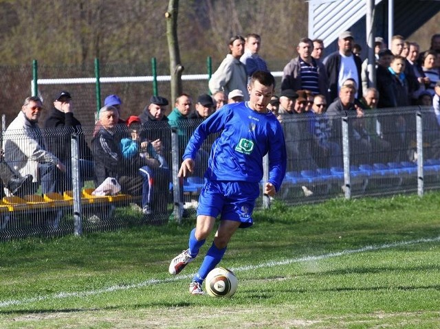 Denis Sotor zdobył jedną z bramek dla Leśnicy.