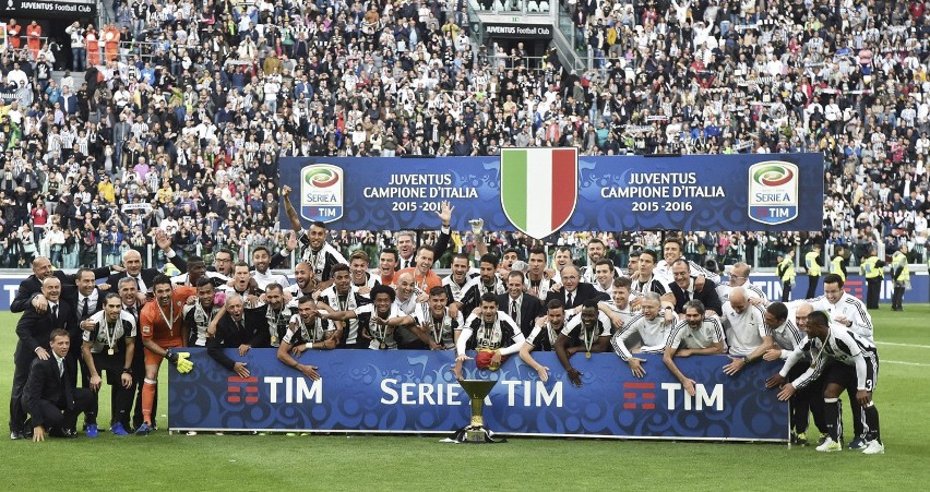 Mistrzowska feta Juventusu Turyn