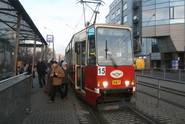 Sosnowiec, tramwaj linii 15