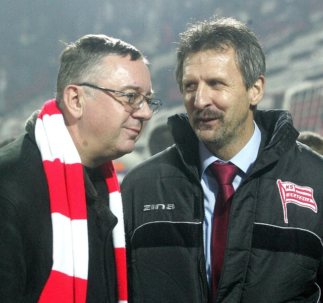 Janusz Filipiak i Stefan Majewski
