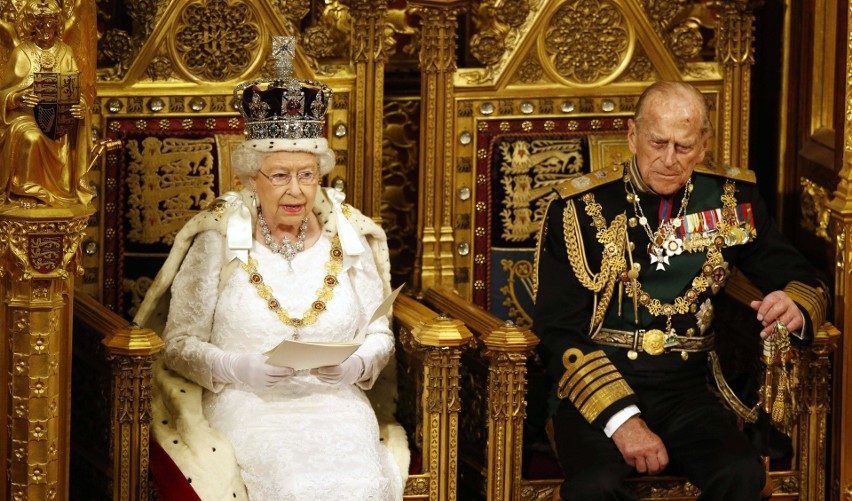 Królowa Elżbieta II i jej małżonek Filip