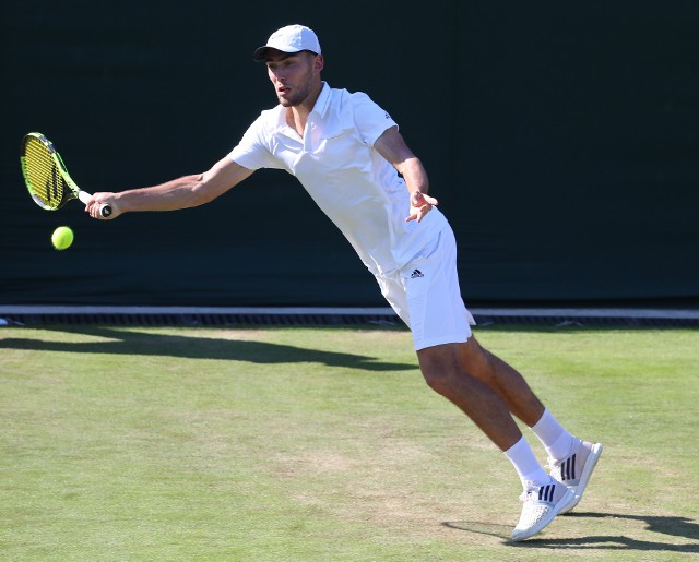Jerzy Janowicz może tegoroczny występ na Wimbledonie zaliczyć na plus. W jego grze coś drgnęło