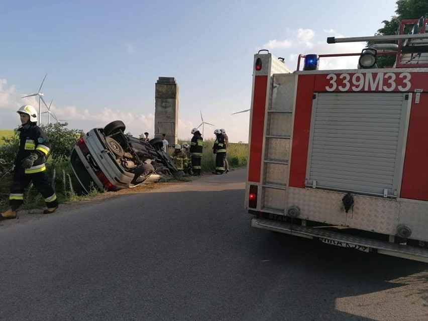 W wyniku sobotniego wypadku ranna została jedna osoba.