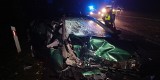 Wypadek w Sycewicach. Pijany kierowca doprowadził do czołowego zderzenia. Miał 2 promile alkoholu we krwi (zdjęcia)