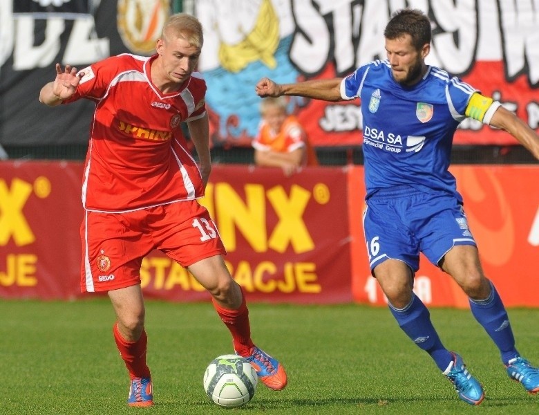 Widzew - Miedź 0:0. Kibice domagali się wejścia... masażysty [ZDJĘCIA]