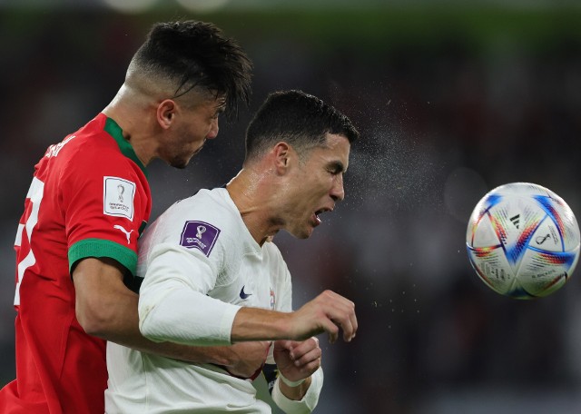 Łzom Cristiano po odpadnięciu z dzielną drużyną Maroka nie było końca
